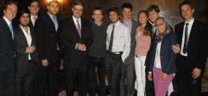 Ambassador of France Francois Delattre with ISH Residents 