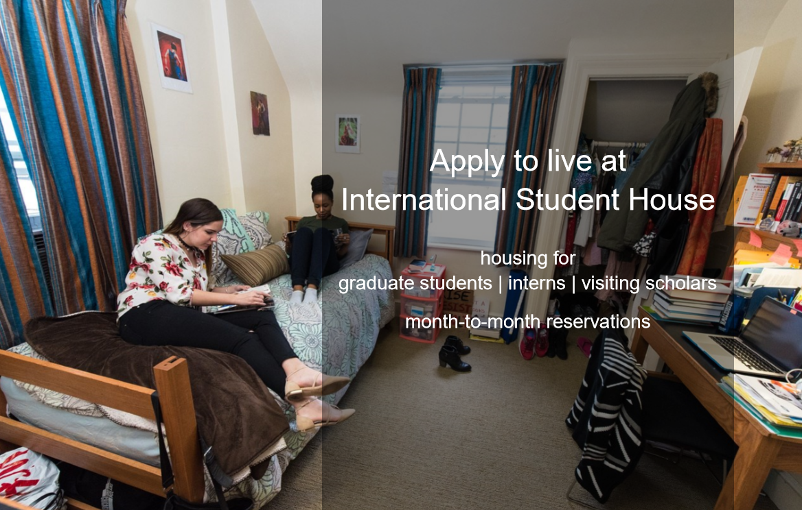 Apply to LIve at I-House DC!